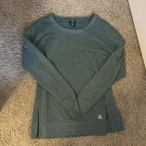 Reebok Forest Green Long Sleeve Shirt